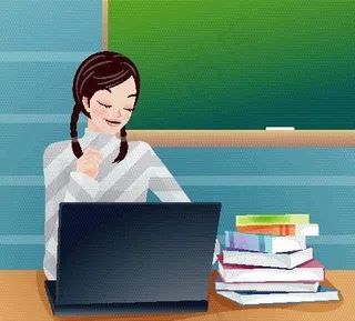 女性 学习生活 矢量 EPS格式 ...