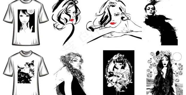t恤设计图片