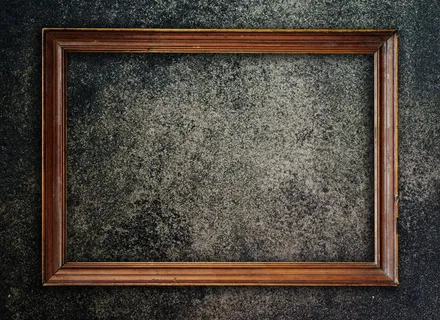 水泥墙相框图片