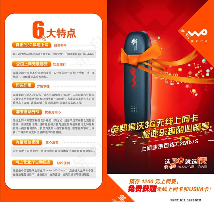 无线上网卡(不分层)图片cdr矢量模版下载
