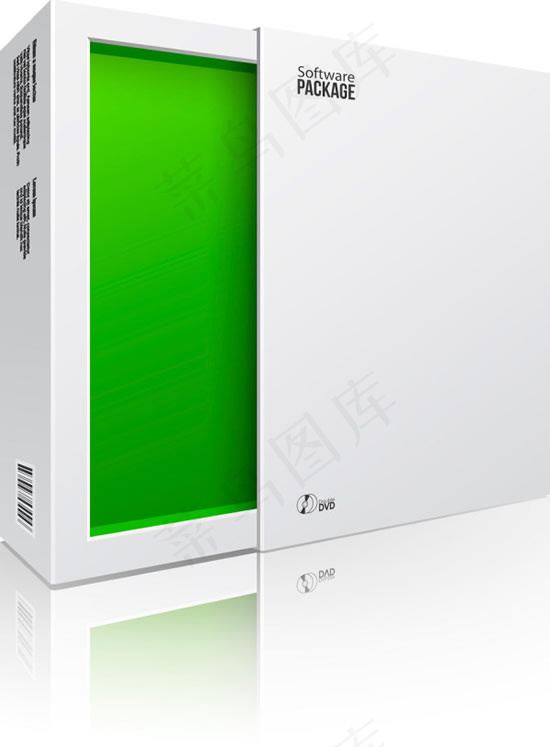 DVD包装盒矢量素材eps,ai矢量模版下载