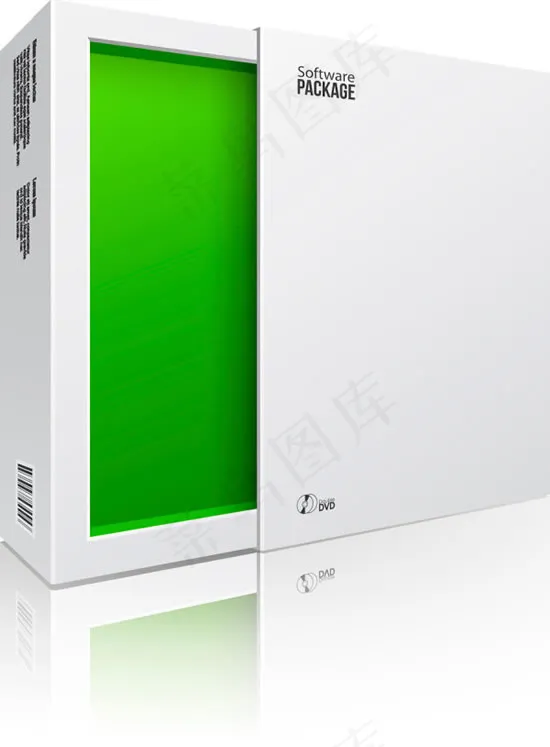 DVD包装盒矢量素材eps,ai矢量模版下载