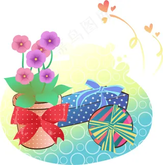 矢量节日礼物