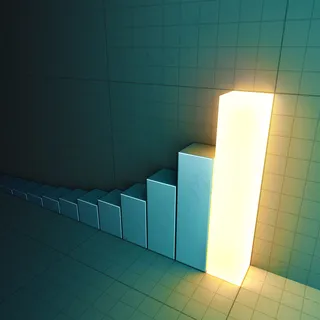 闪亮的统计图表高清图片 闪亮的统计图表高清图片