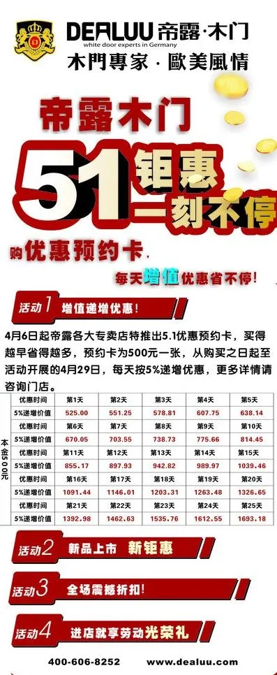 门展架图片cdr矢量模版下载