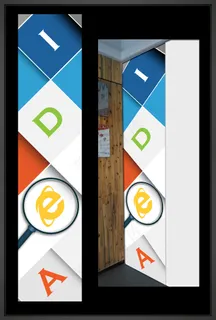 创业孵化基地张贴海报展板墙贴海报立...