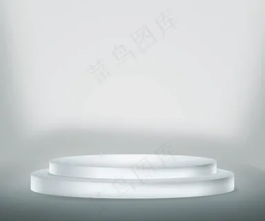 白色的领奖台的背景 白色的领奖台的背景