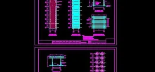 花架施工大样图