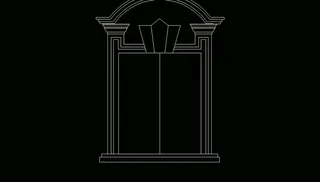 欧式构造 窗套图片