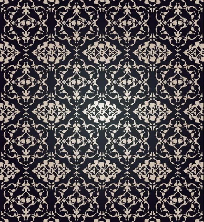 欧式花纹背景图片ai矢量模版下载