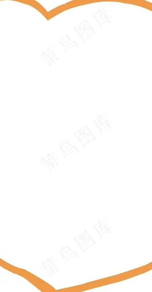 x展架心型边框图片