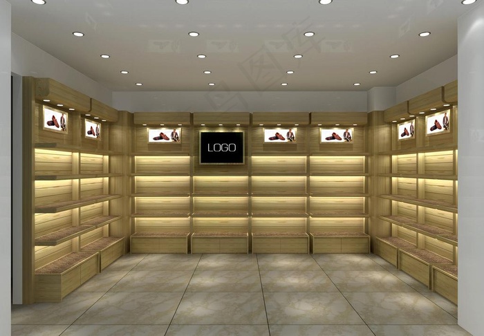 皮具店 鞋店图片
