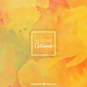 黄色背景矢量图