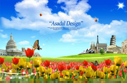 风景模板下载 风景模板下载