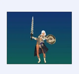 剑灵女主角带装备标准指定动作精美帖...