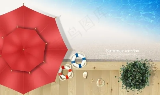夏日海滩沙滩休闲潜水图片 夏日海滩沙滩休闲潜水图片