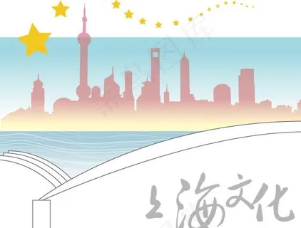 矢量东方明珠图片