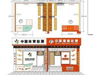 门面效果图图片