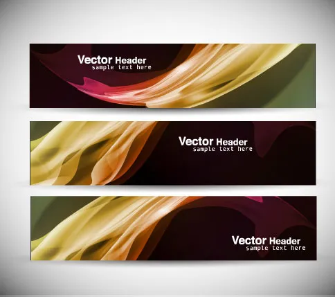炫酷banner03——矢量素材
