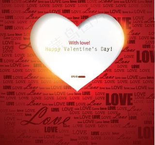 情人节矢量素材图片