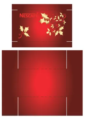 雀巢咖啡包装设计概念展开图