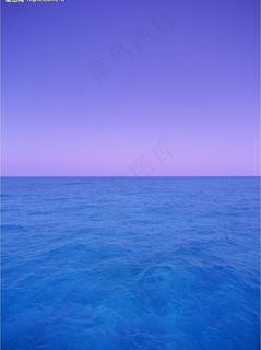 蔚蓝的大海图片