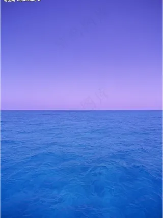 蔚蓝的大海图片