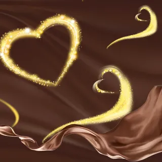 情人节爱心巧克力直通车主图背景