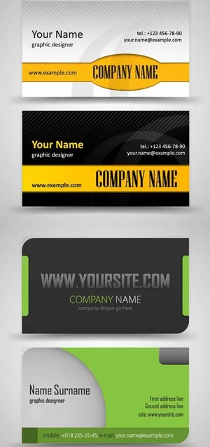 创意商务名片设计图片