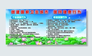 创建卫生城市居民健康图片