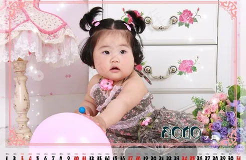 2010年儿童卡通台历模板人间天使... 2010年儿童卡通台历模板人间天使...