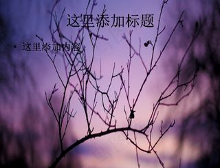 紫色风景桌面背景图片