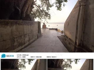 老人与海实拍视频素材