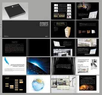 高端画册设计模板下载