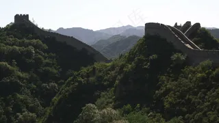 在八达岭6股票的视频片段，中国长城...
