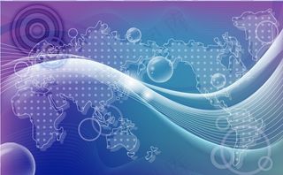 世界地图背景矢量图素材