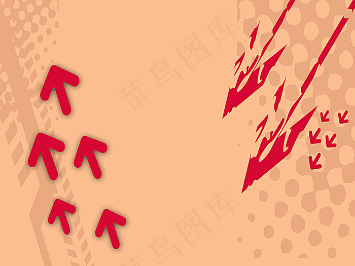动感箭头和半调背景eps,ai矢量模版下载
