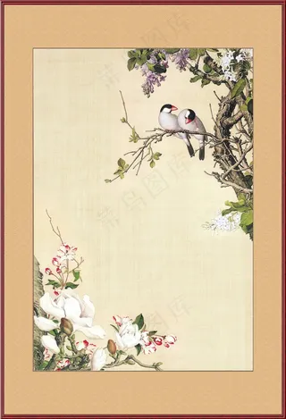 中国风工笔画模板 (33)