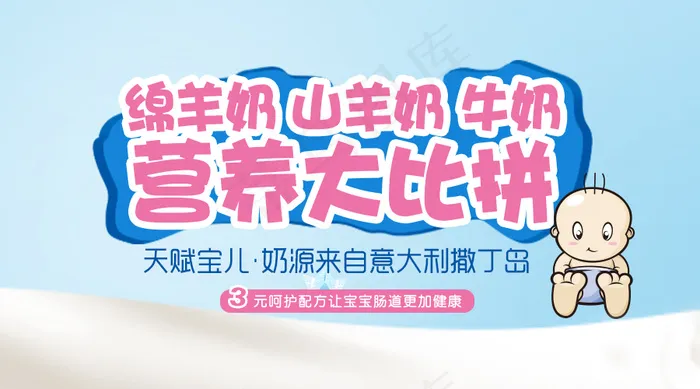 营养大比拼(900X500(DPI:72))psd模版下载
