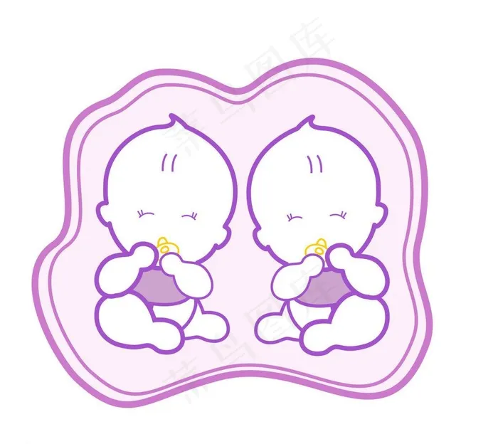 矢量 婴儿 婴儿奶嘴图片cdr矢量模版下载