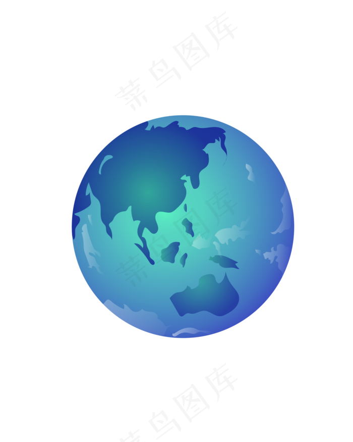 矢量卡通紫色地球矢量卡通紫色地球