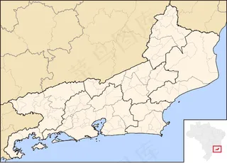 里约热内卢地图剪贴画