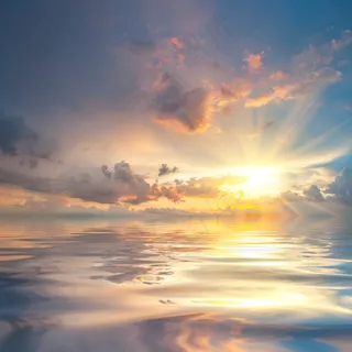 海上日落图片 海上日落图片