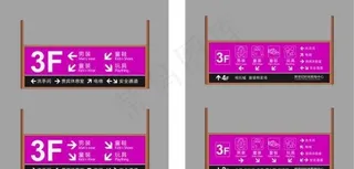 楼层指示牌图片