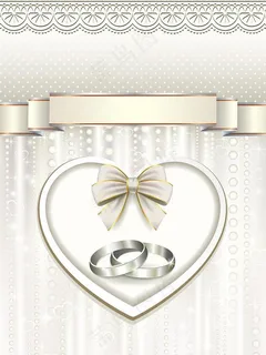 婚礼邀请卡图片