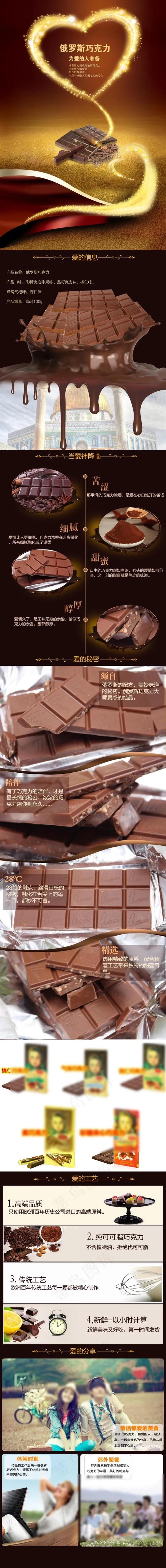 巧克力 黑色图片(750X7087(DPI:72))psd模版下载