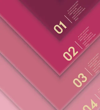 时尚色彩信息图表矢量素材-2