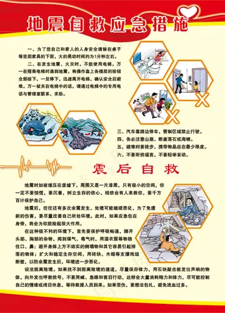 防震自救应急措施