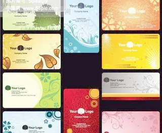 卡片、底纹图案