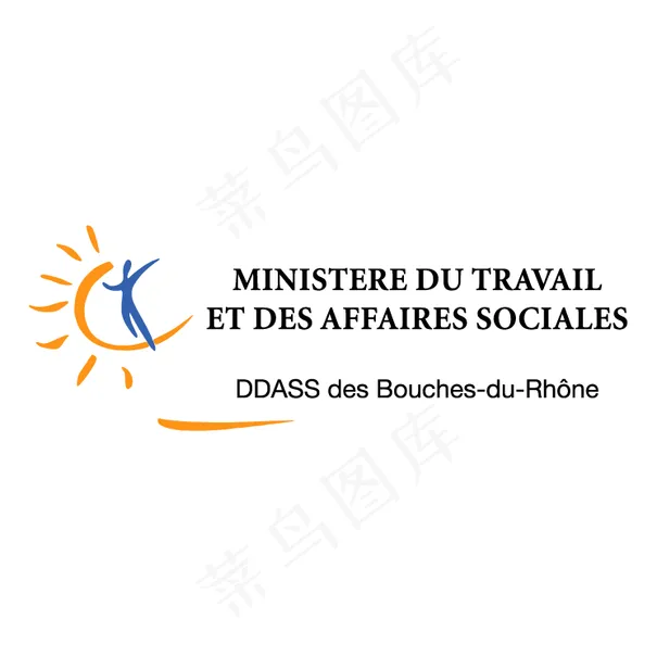 ministere劳工等事务与DE...eps,ai矢量模版下载